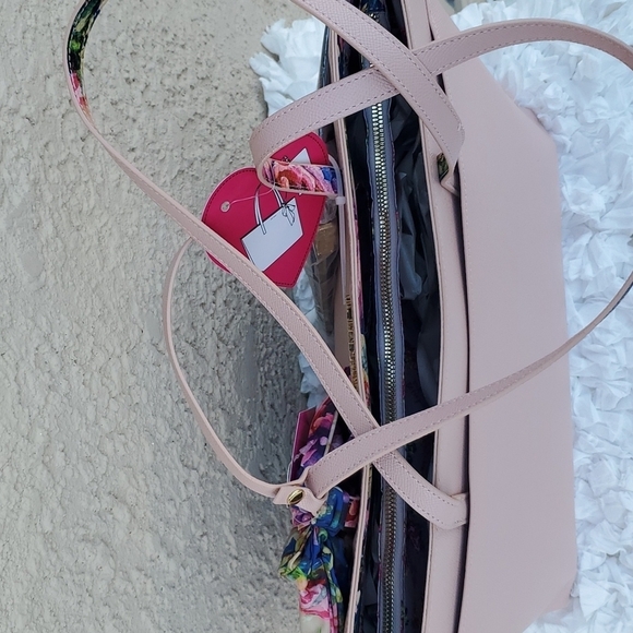 NWT BLUSH BETSEY JOHNSON LARGE TOTE - Picture 6 of 7